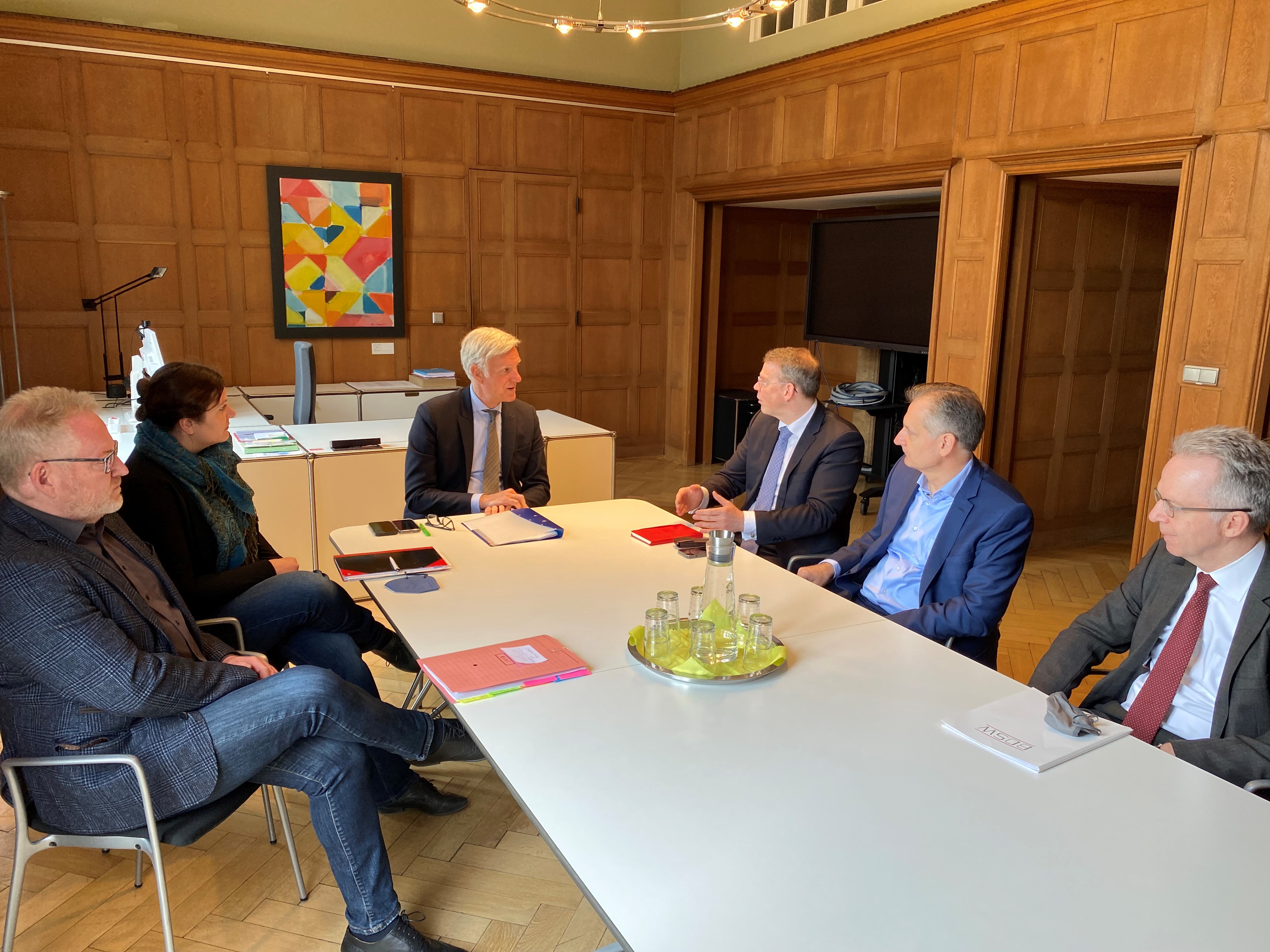 BDSW trifft Berliner Wirtschaftssenator