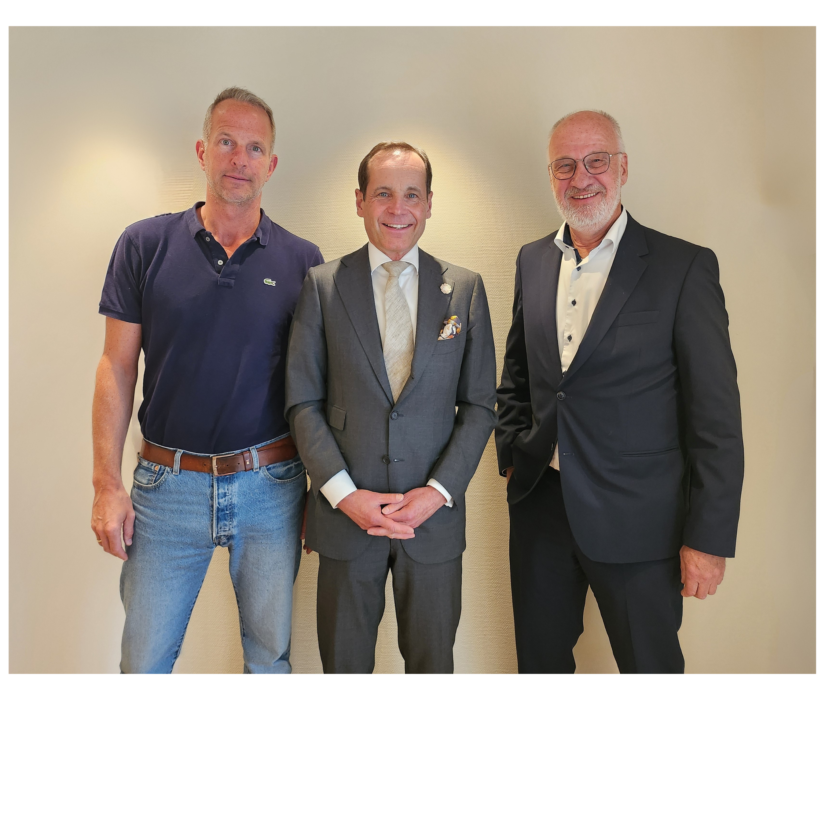 v. l.: Kanut Seddig, Andreas Segler und Axel Mauersberger
