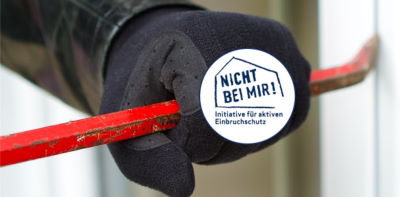 CONDOR Gruppe fördert erneut die Einbruchschutz-Initiative „Nicht bei mir!“