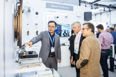 UN-Delegation zu Gast auf der Security Essen 2022