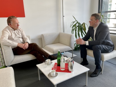 CONDOR zu Gast beim BDSW Hauptgeschäftsführer