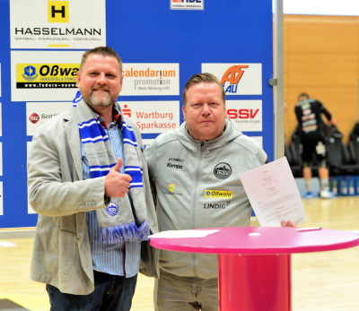 ThSV Eisenach: KÖTTER Security wird Co-Hauptsponsor