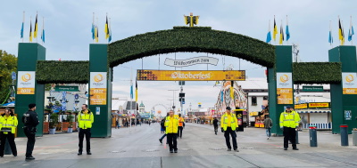 22 Wochen im Einsatz für „a sichere Wiesn“