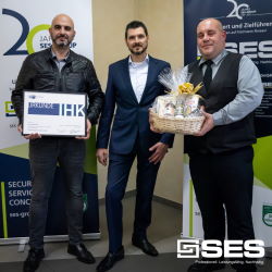 SES Group feiert 10 Jähriges Mitarbeiter Jubiläum