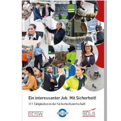Die Broschüre 111 Tätigkeiten in der Sicherheitswirtschaft 2022 ist erschienen