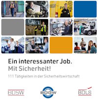 Die Broschüre 111 Tätigkeiten in der Sicherheitswirtschaft 2024 ist erschienen