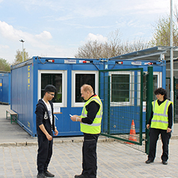 Schutz von Flüchtlingsunterkünften